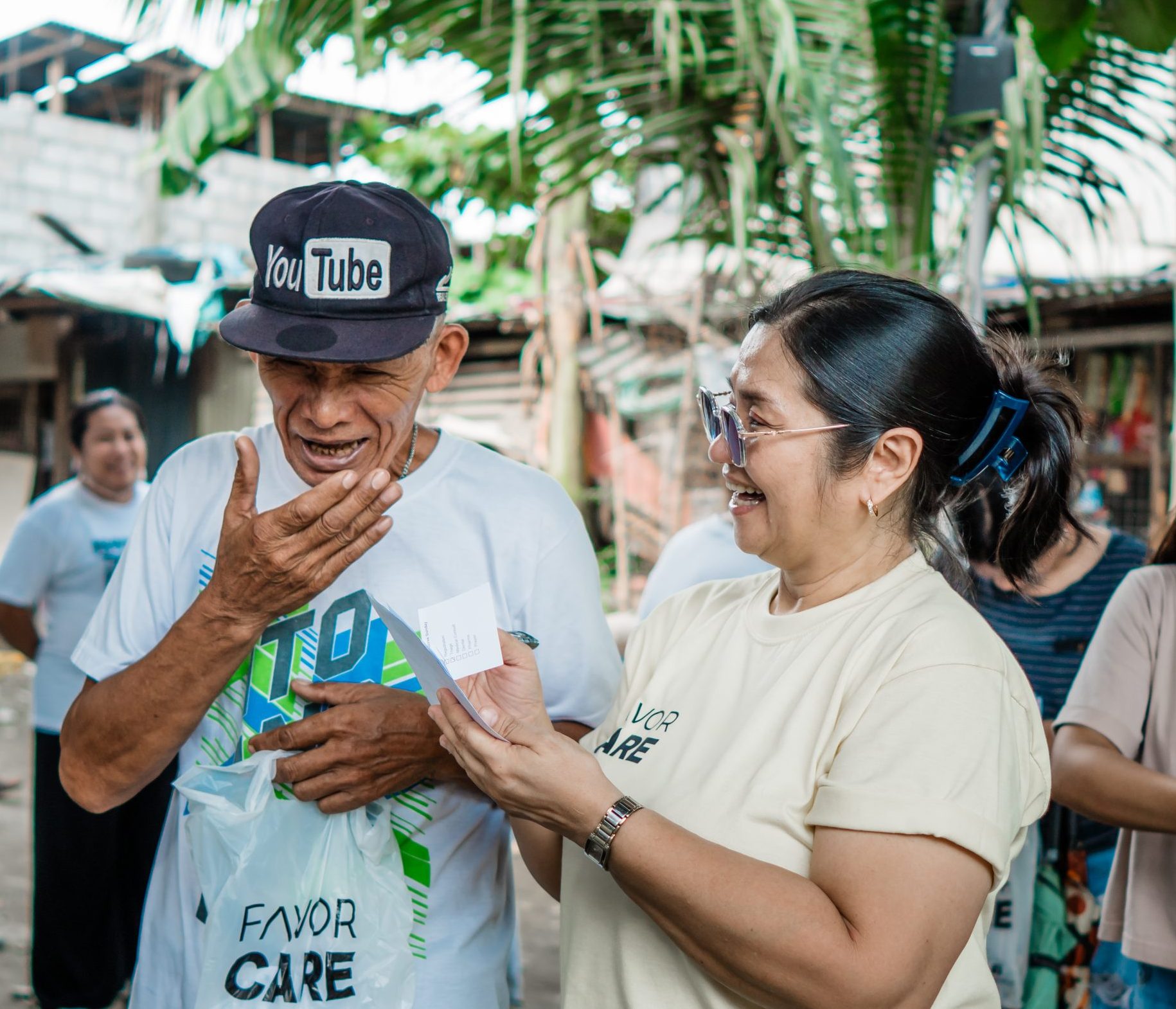 A Favor Care outreach moment